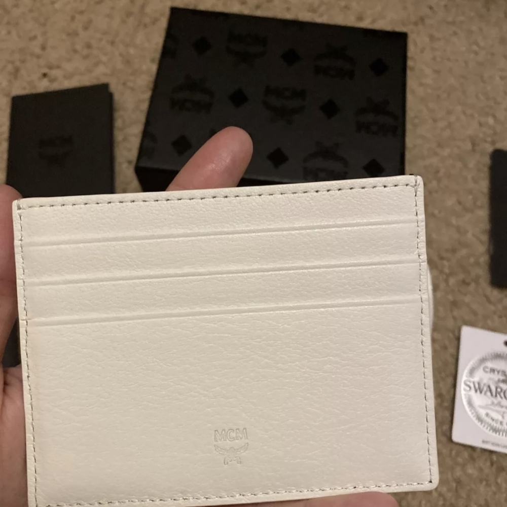 MCM Swarovski Card Holder NWT - Picture 3 of 5